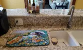 Corgi Classics Art Dish Drying Mat