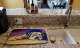 Airedale - Snoozer Art Dish Drying Mat