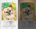 Pomeranian "Sissy" Ceramic Nightlight