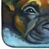 Boxer Pup Art Dish Drying Mat
