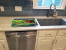 Corgi - Barn dance Art Dish Drying Mat