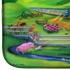 Corgi - Barn dance Art Dish Drying Mat