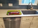 Corgi - Home Alone Art Dish Drying Mat