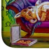 Corgi - Home Alone Art Dish Drying Mat