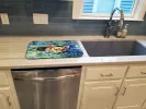 Corgi - Tuckered out Art Dish Drying Mat