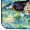 Corgi - Tuckered out Art Dish Drying Mat