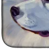 Great Pyrenees - at the Beach Art Dish Drying Mat