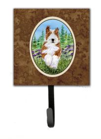 Bearded Collie 4 Starry Night Artwork Leash or Key Holder