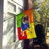 Pug - Go Team Varsity - Artwork House Flag
