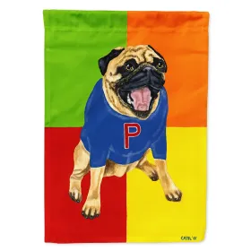 Pug - Go Team Varsity - Artwork House Flag