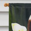 Beagle - Lillies House Flag