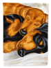 Dachshund - Snuggles  - Artwork Artwork House Flag