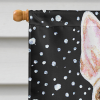 Chihuahua - Snowy - Artwork House Flag