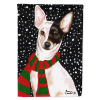 Chihuahua - Snowy - Artwork House Flag