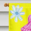 Schnauzer  -  Spring Cutie  -  Artwork House Flag