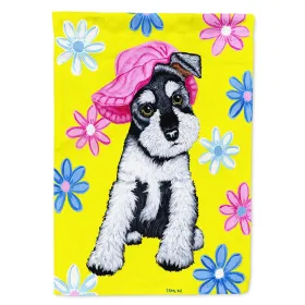Schnauzer  -  Spring Cutie  -  Artwork House Flag
