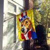 Beagle - Uncle Sam House Flag