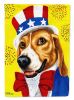 Beagle - Uncle Sam House Flag