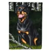 Rottweiler - Backwoods Companion - Artwork House Flag