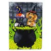Dachshund - Trick for Treats House Flag