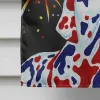 Dalmatian - For our Heros Fireworks Patriotic - Artwork House Flag