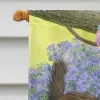 Sheltie Puppies Artwork House Flag