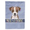 Jack Russell Terrier - Wirehaired - Welcome House Flag