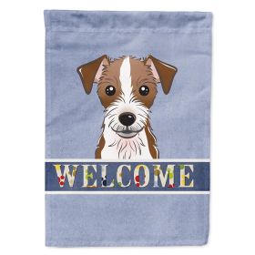 Jack Russell Terrier - Wirehaired - Welcome House Flag