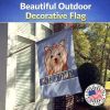 Yorkshire Terrier Welcome House Flag