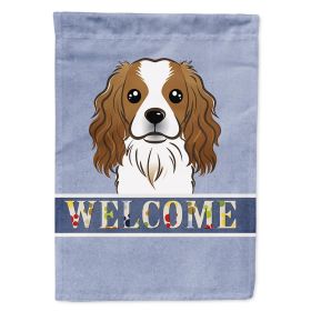 Cavalier King Charles Spaniel Welcome House Flag