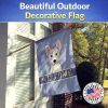 West Highland White Terrier Welcome House Flag