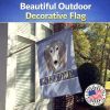 Saluki Welcome House Flag