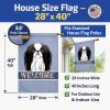 Japanese Chin Welcome House Flag
