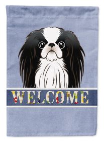Japanese Chin Welcome Flag Garden Size