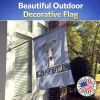 Italian Greyhound Welcome House Flag