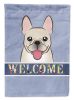 French Bulldog - Fawn - Welcome House Flag