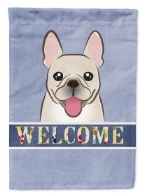 French Bulldog - Fawn - Welcome House Flag