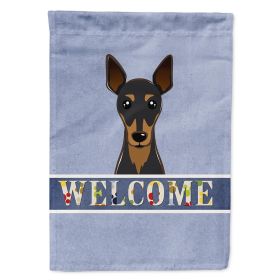 Min Pin Welcome House Flag