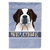 Saint Bernard Welcome House Flag