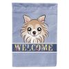 Chihuahua Welcome House Flag