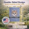 Chihuahua Welcome Flag Garden Size