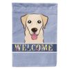 Golden Retriever - Shorthair - Welcome House Flag