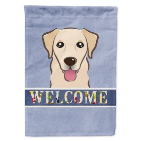 Golden Retriever - Shorthair - Welcome House Flag