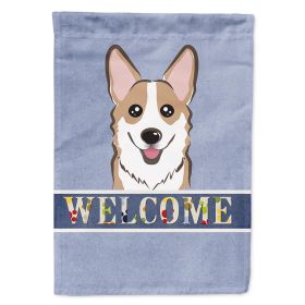 Corgi -Sable - Welcome House Flag