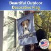 Jack Russell Terrier - Tricolor - Welcome House Flag