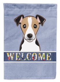 Jack Russell Terrier - Tricolor - Welcome House Flag