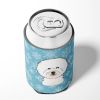Bichon Frise Snowflake Design Can Hugger