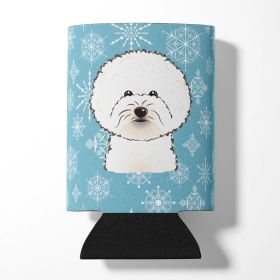 Bichon Frise Snowflake Design Can Hugger