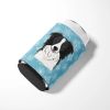 Border Collie Snowflake Design Can Hugger