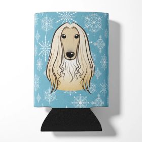 Afghan Hound Snowflake Design Can Hugger